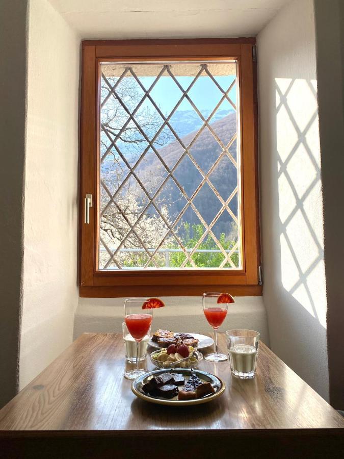 Osteria Gruetli Con Alloggio Borgnone Dış mekan fotoğraf