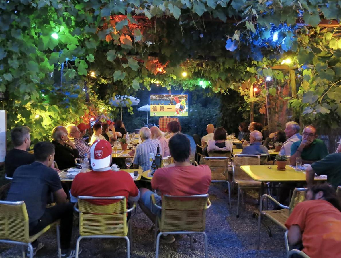 Osteria Gruetli Con Alloggio Borgnone Dış mekan fotoğraf