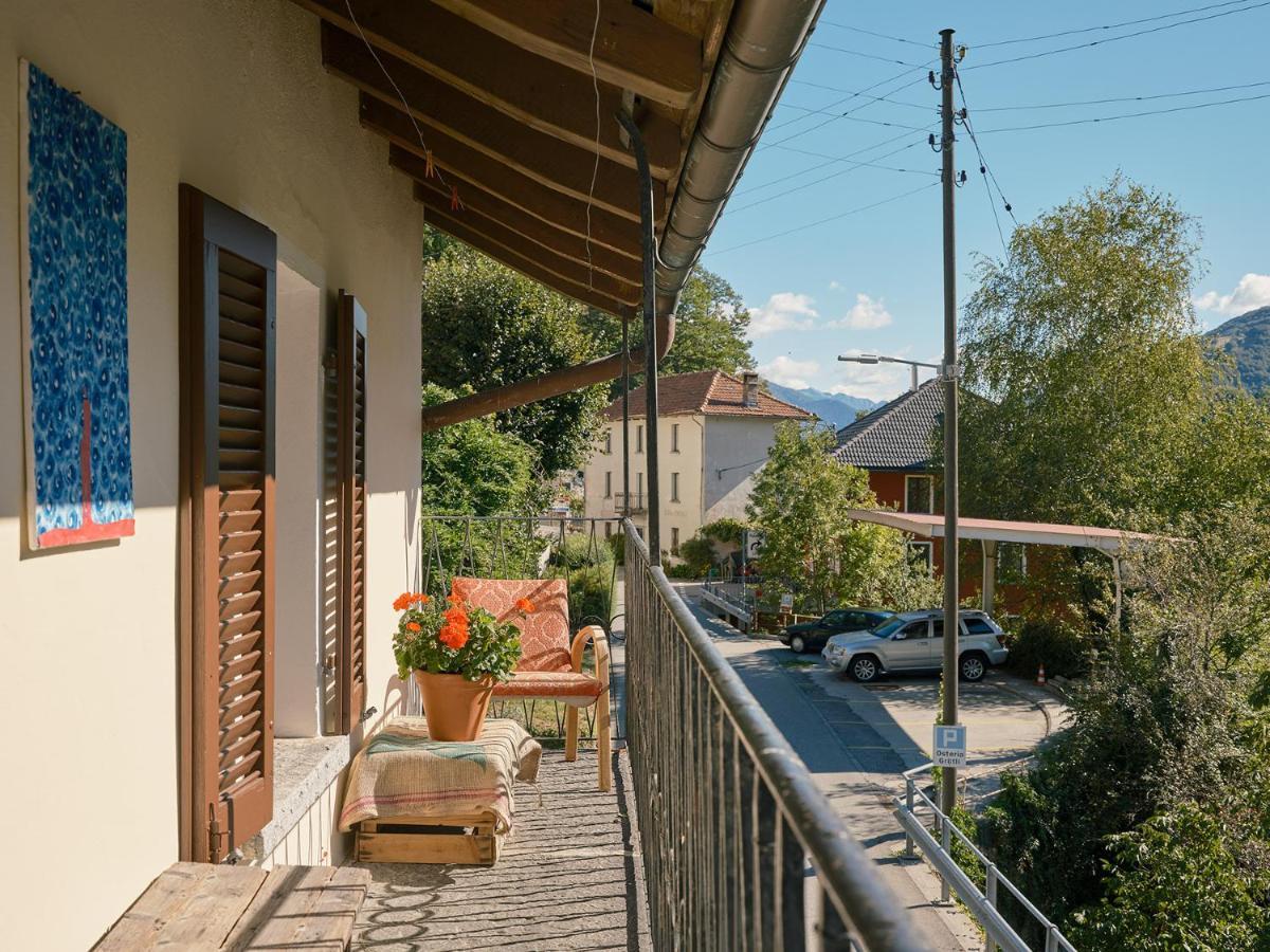 Osteria Gruetli Con Alloggio Borgnone Dış mekan fotoğraf