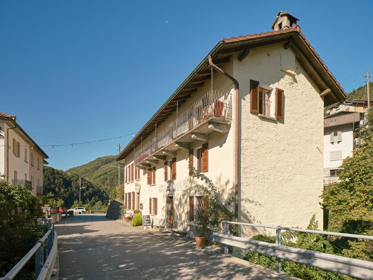 Osteria Gruetli Con Alloggio Borgnone Dış mekan fotoğraf