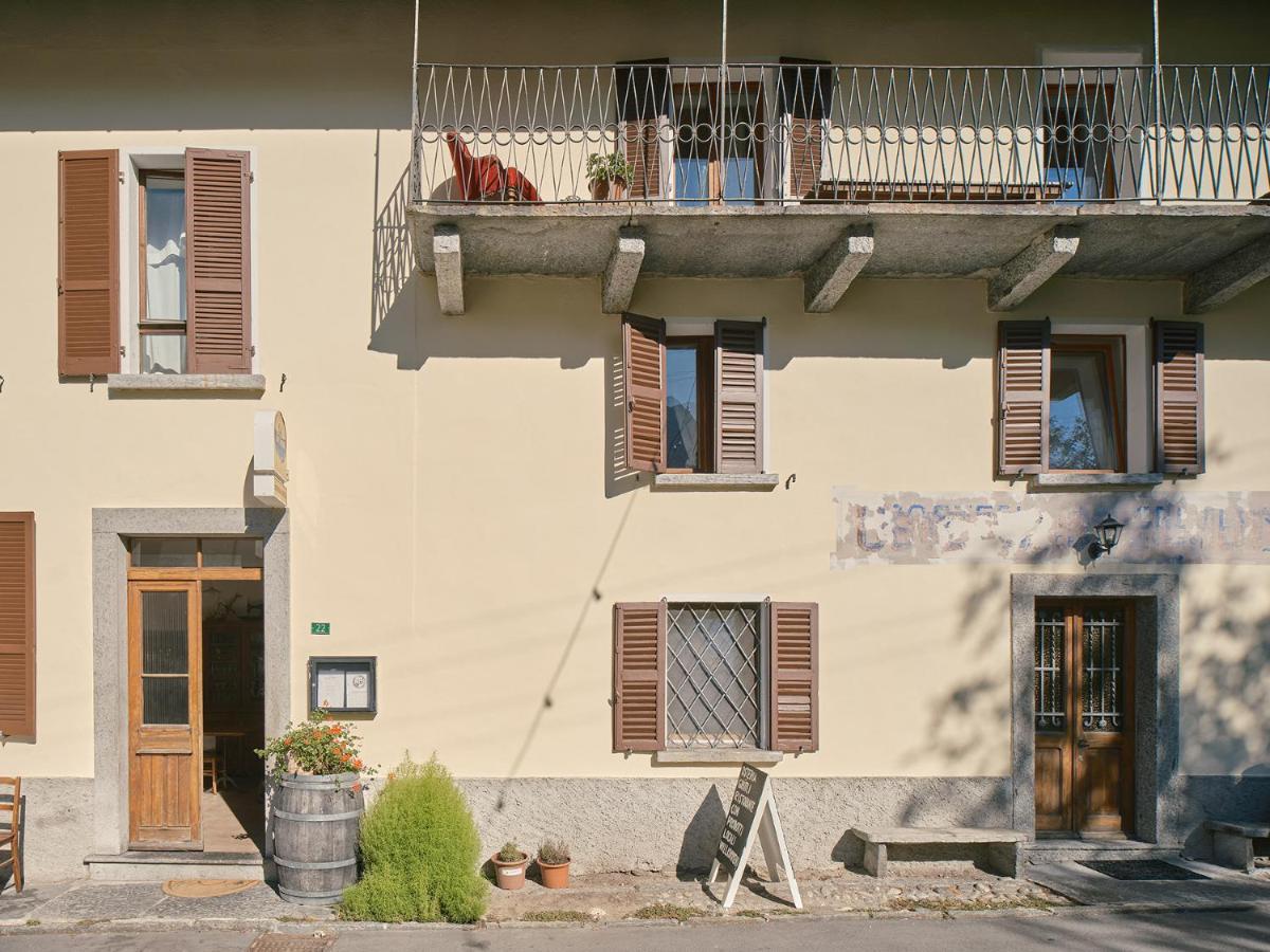 Osteria Gruetli Con Alloggio Borgnone Dış mekan fotoğraf